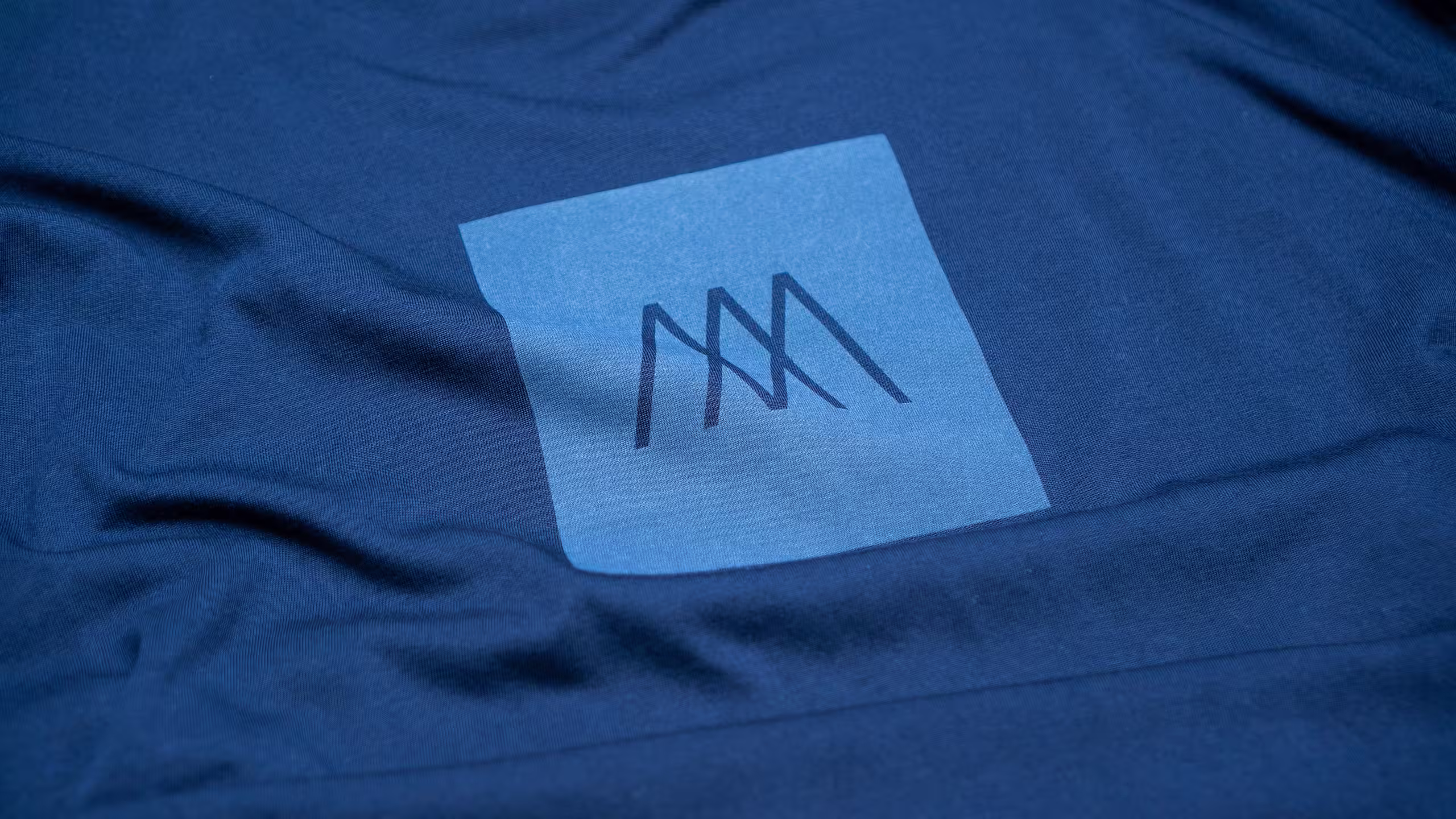 close-up of tonal printing style