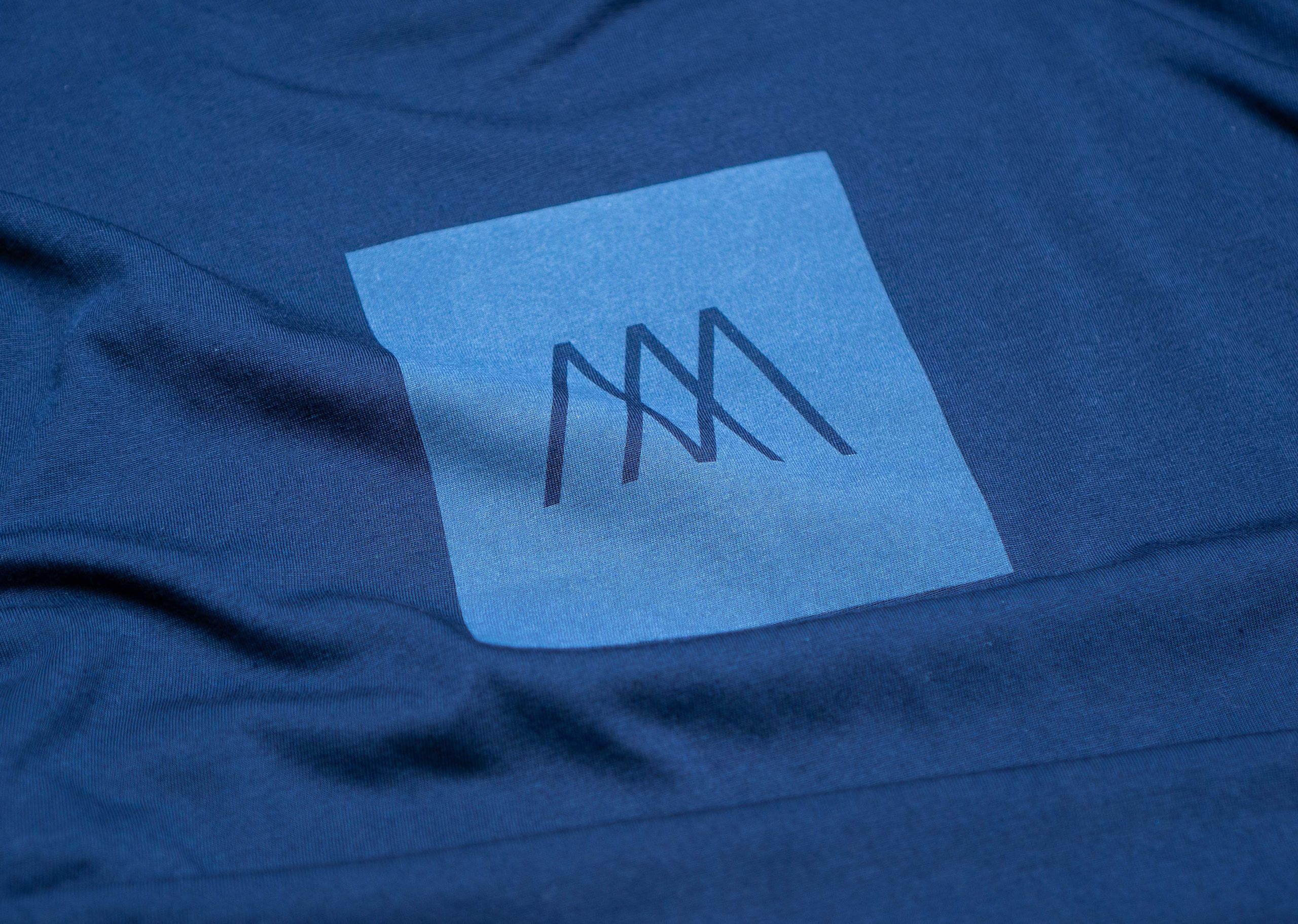 close-up of tonal printing style