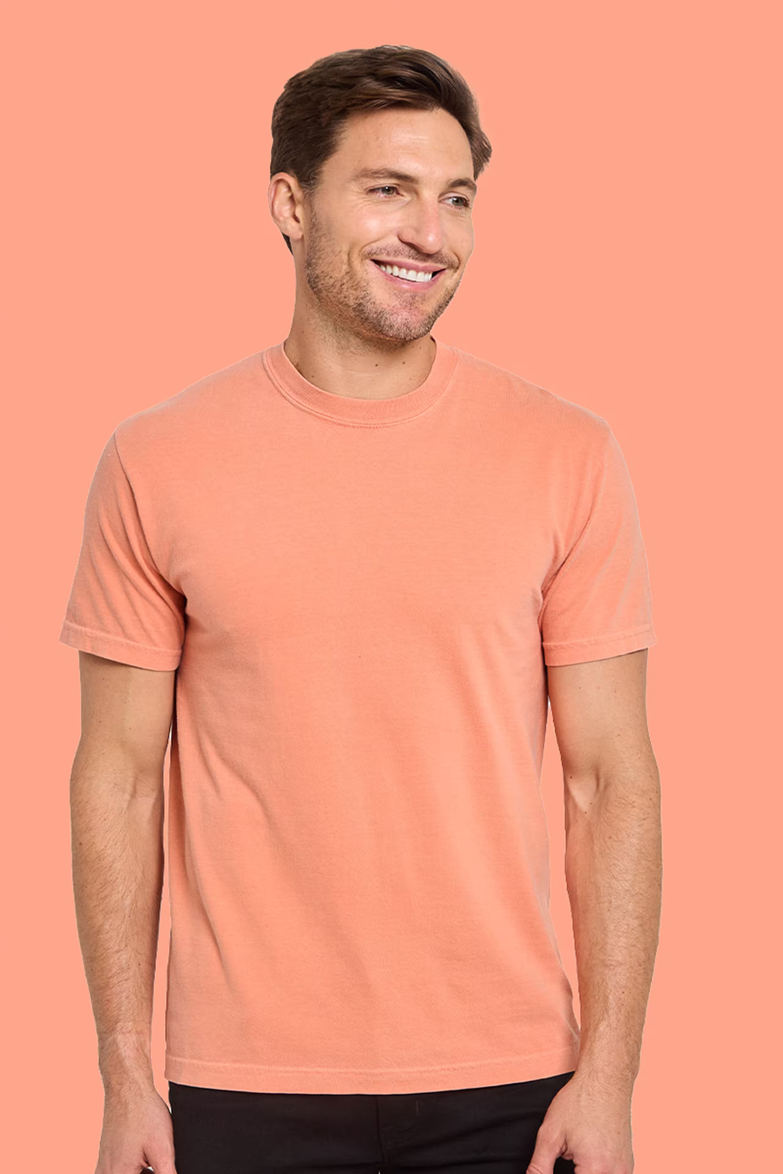 real thread garment-dyed - clay