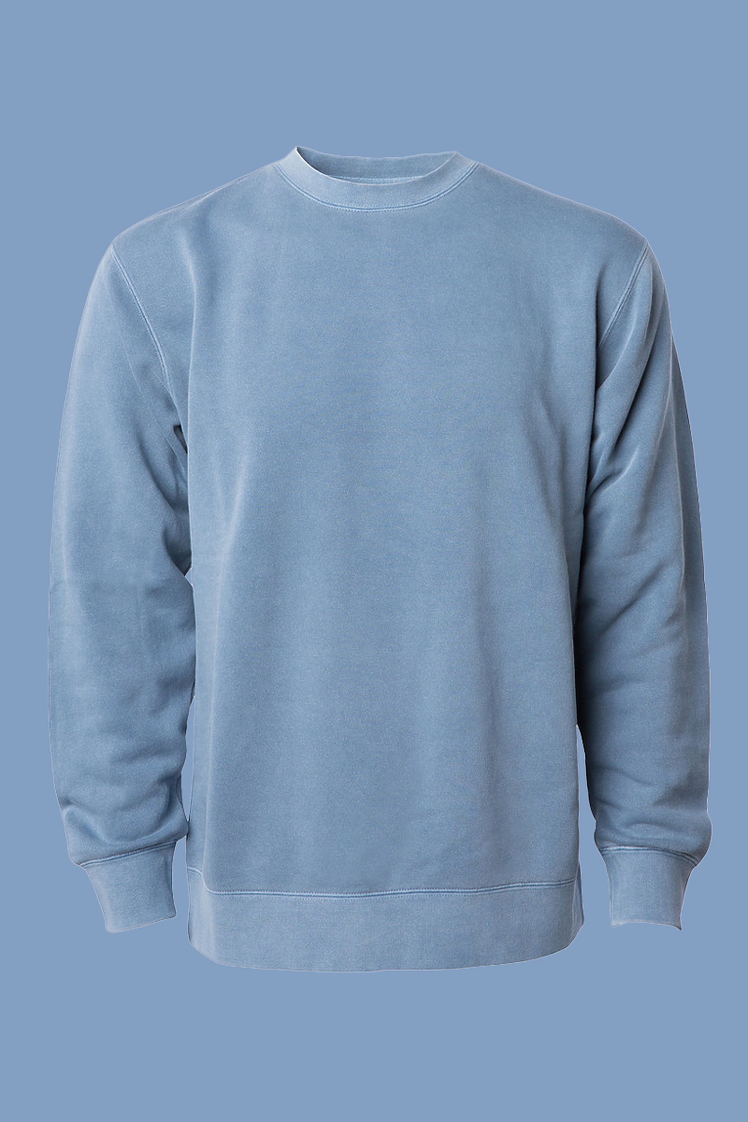 Slate Blue color independent prm3500 crewneck sweatshirt