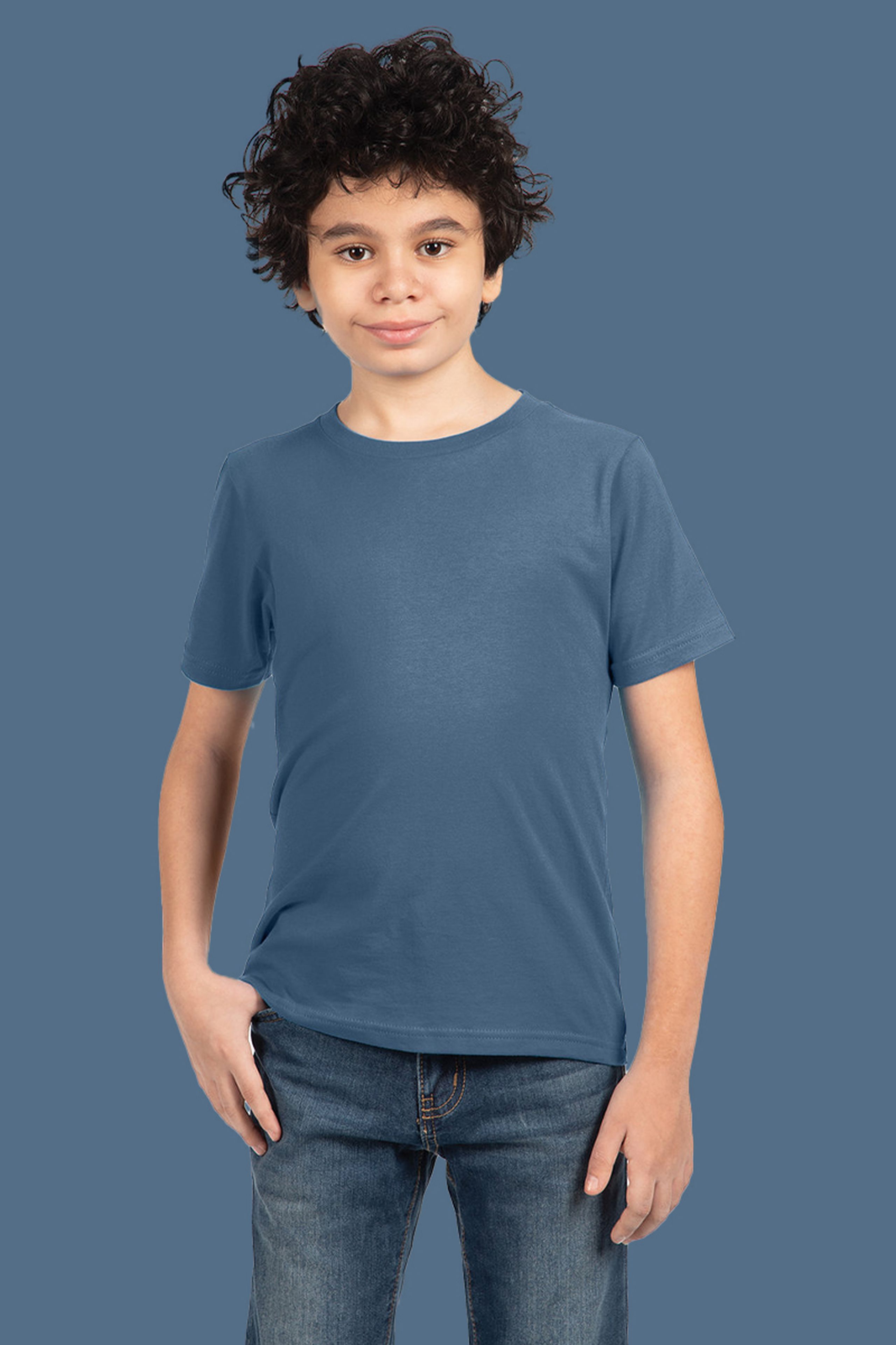next level 3310 t-shirt - blue jean