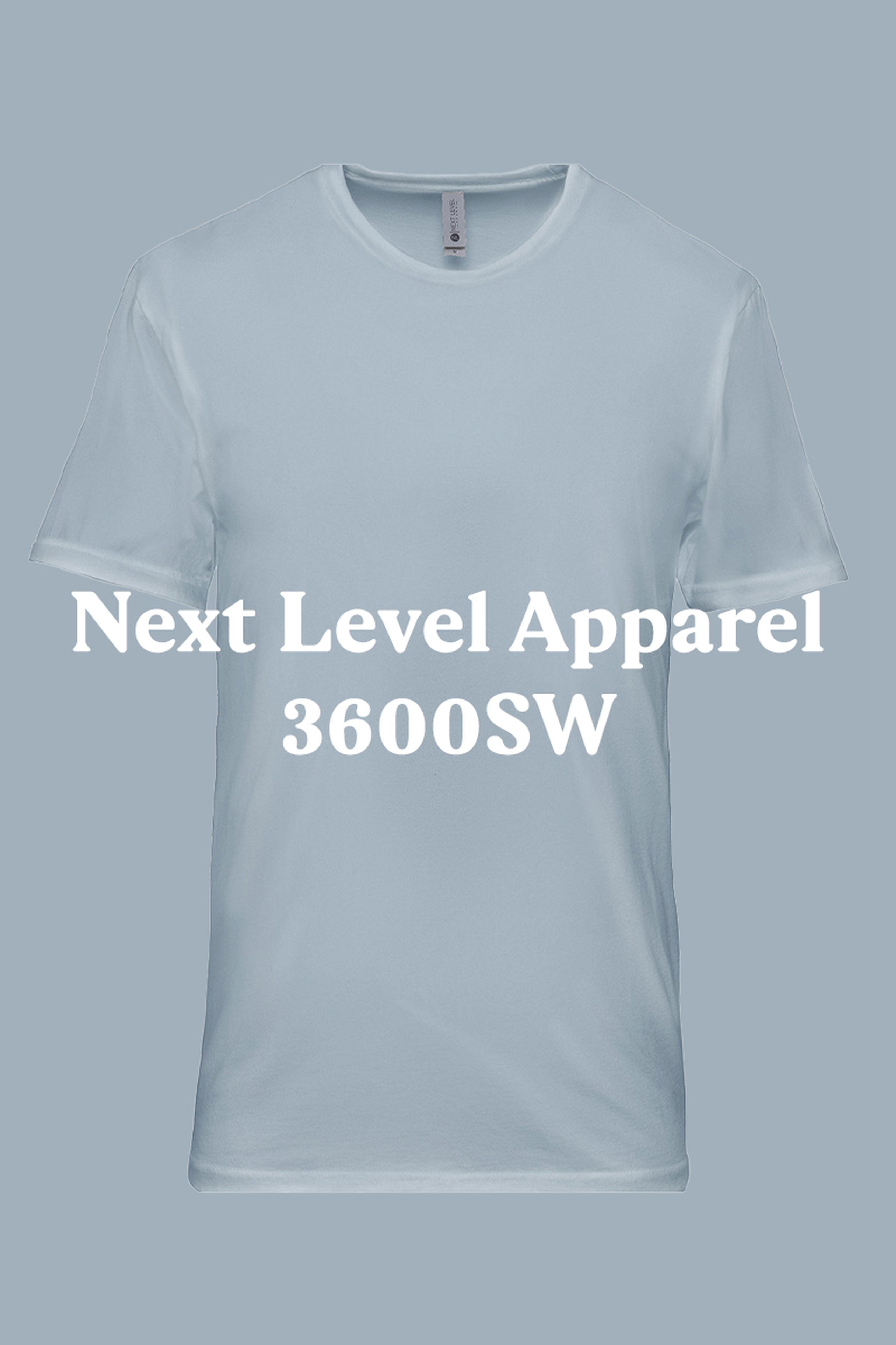 Stonewash next level 3600sw soft wash t-shirt