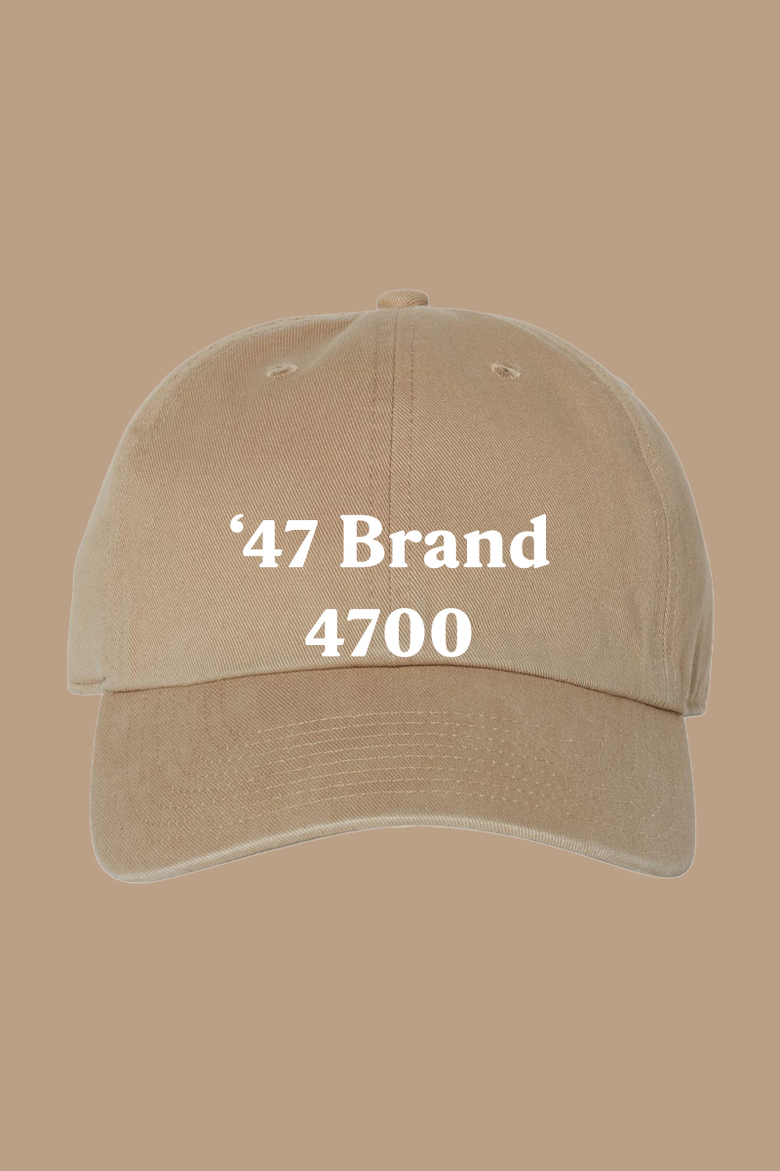 47 brand 4700 clean up hat