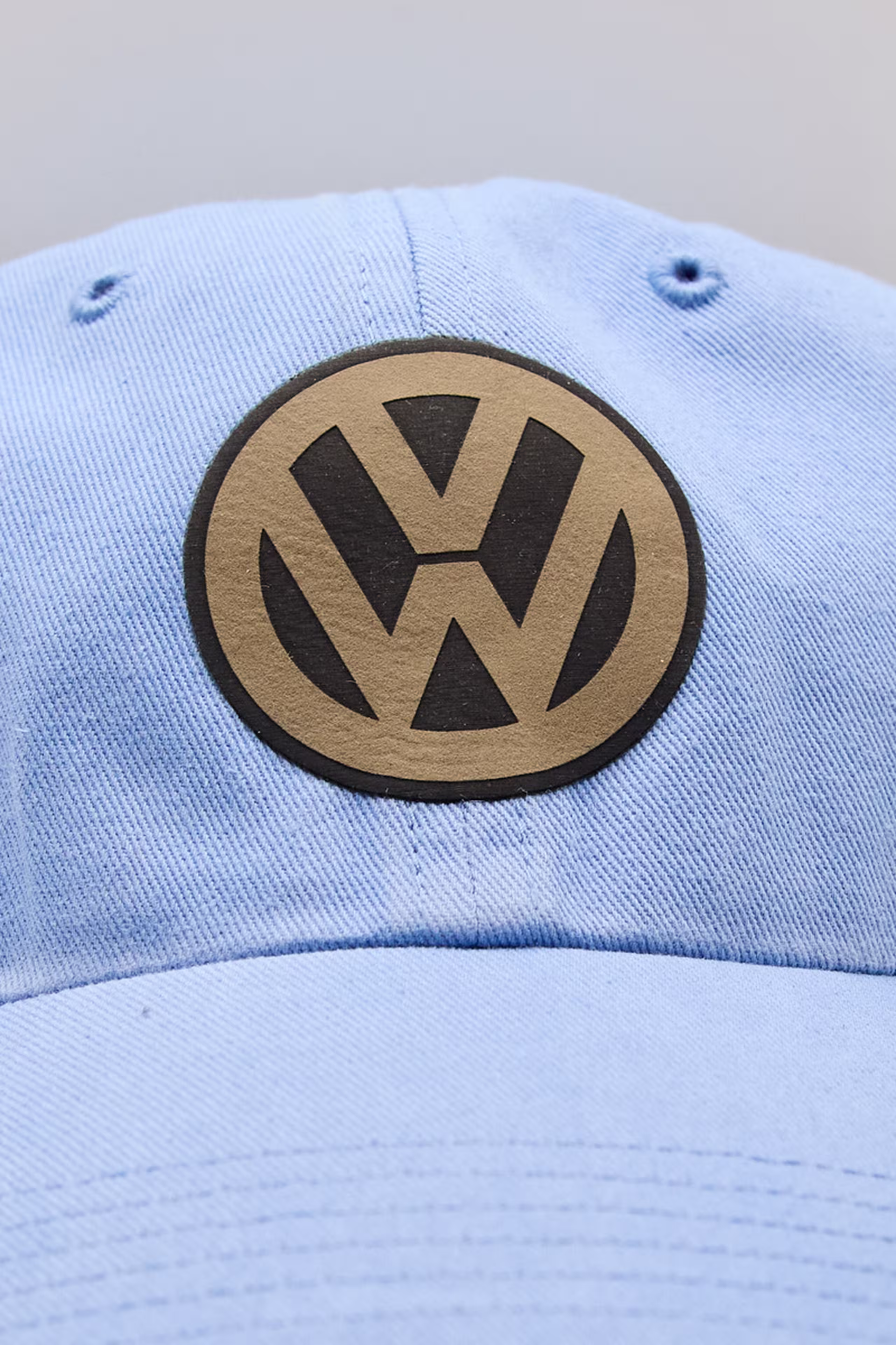 a sandstone leather circle patch