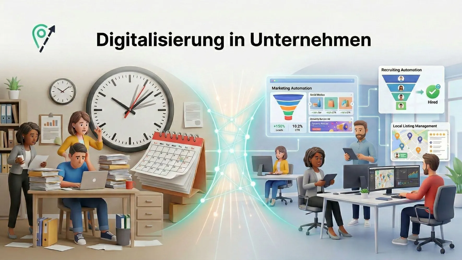 Digitalisierung in Unternehmen: Warum fehlende Zeit das größte Hindernis ist
