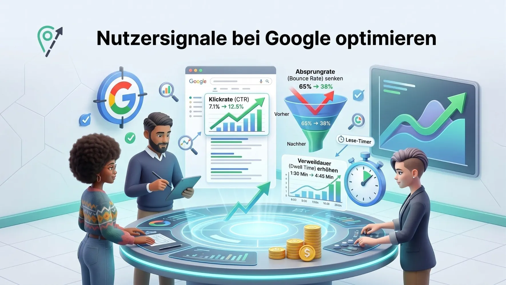 Nutzersignale optimieren: Euer Guide für bessere Sichtbarkeit in der Google-Suche 