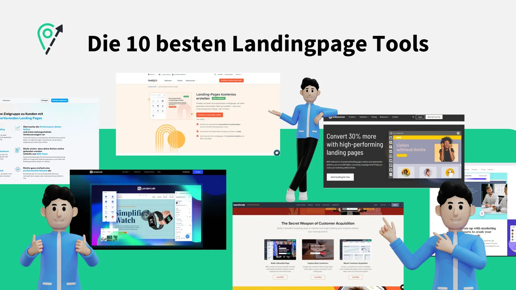 Das sind die 10 besten Landingpage Tools