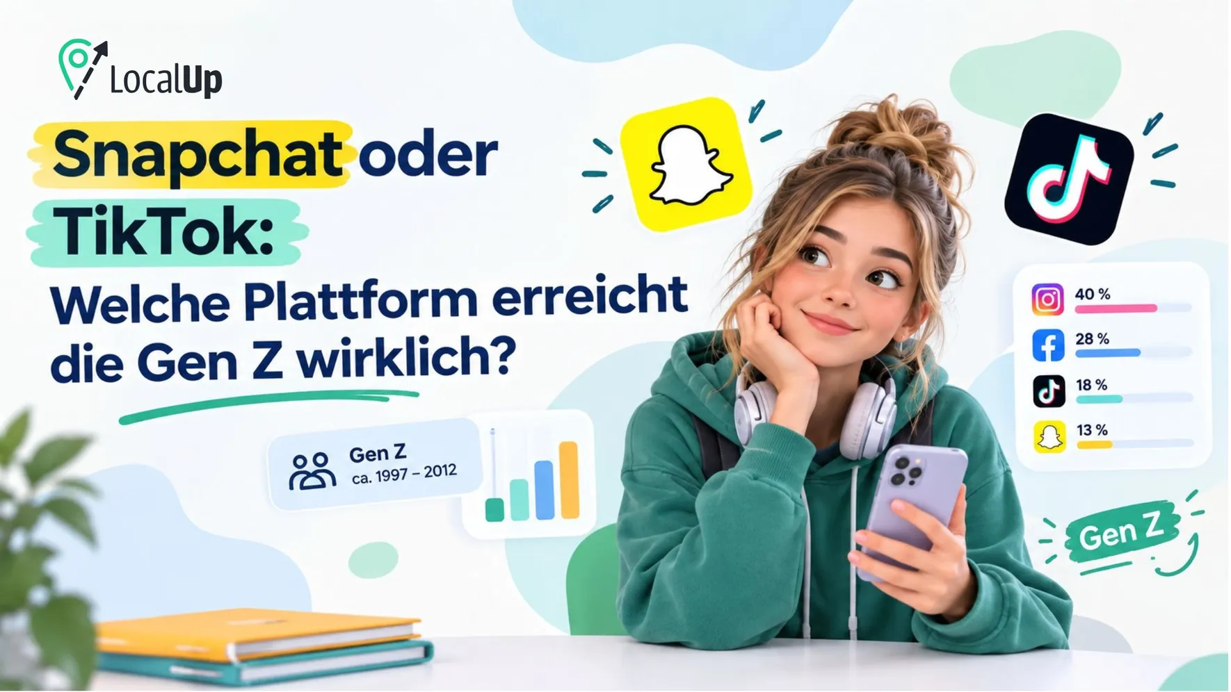 Snapchat oder TikTok: Welche Plattform erreicht die Gen Z wirklich?
