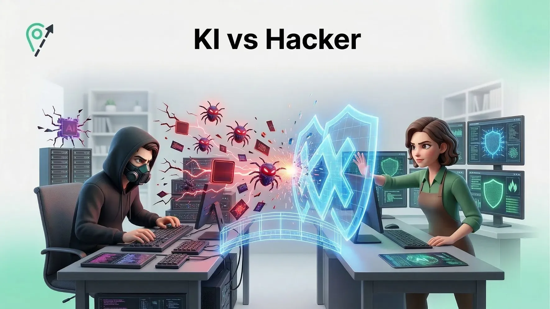 KI gegen KI‑Hacker: Warum eure Abwehr ohne eigene Algorithmen versagt