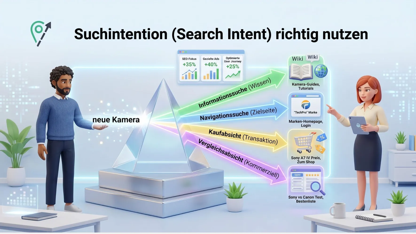 Suchintention (Search Intent) richtig nutzen: So trefft ihr den Nerv eurer Zielgruppe 