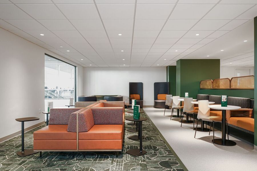 Tulsa Escape Lounge seating area