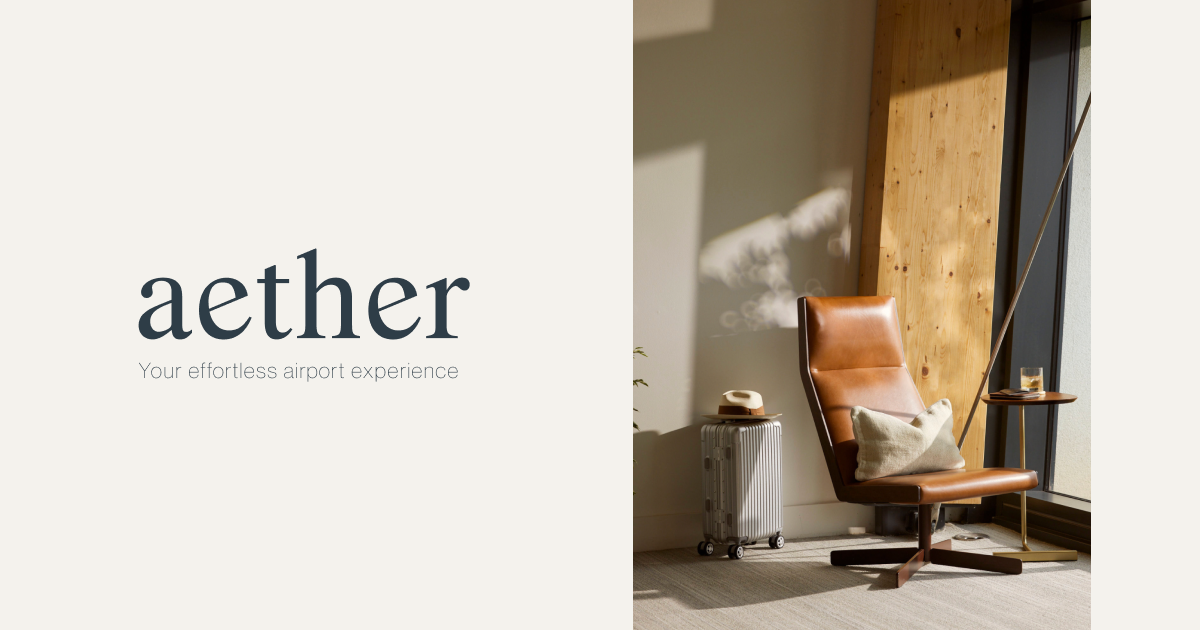 aether | The Private Terminal, Exclusively at Manchester Airport