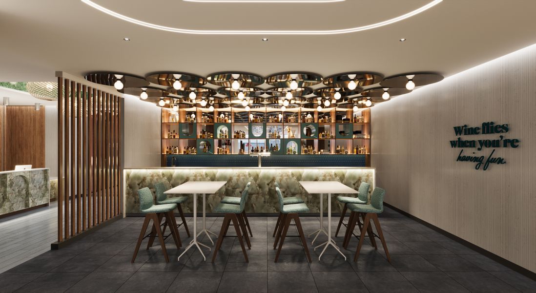 BRS Escape Lounge render bar