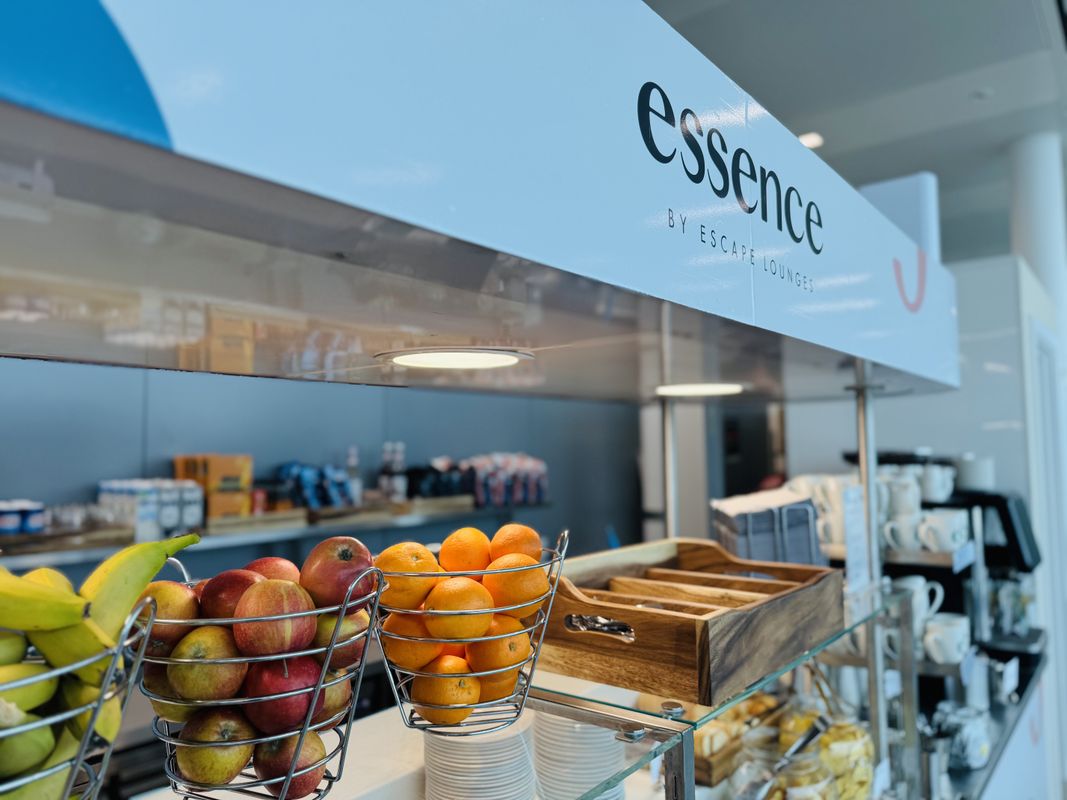 Food counter at STN Essence lounge