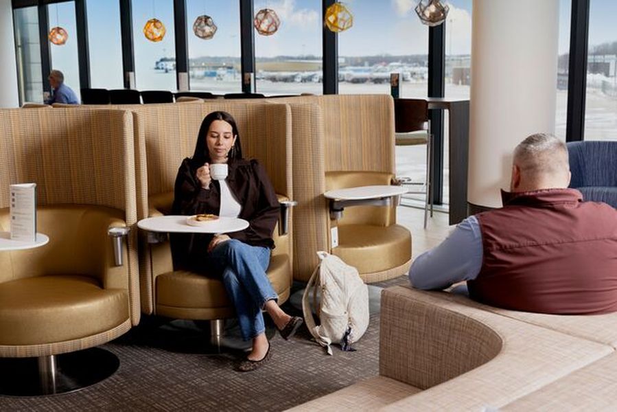 Bradley Lounge seating area