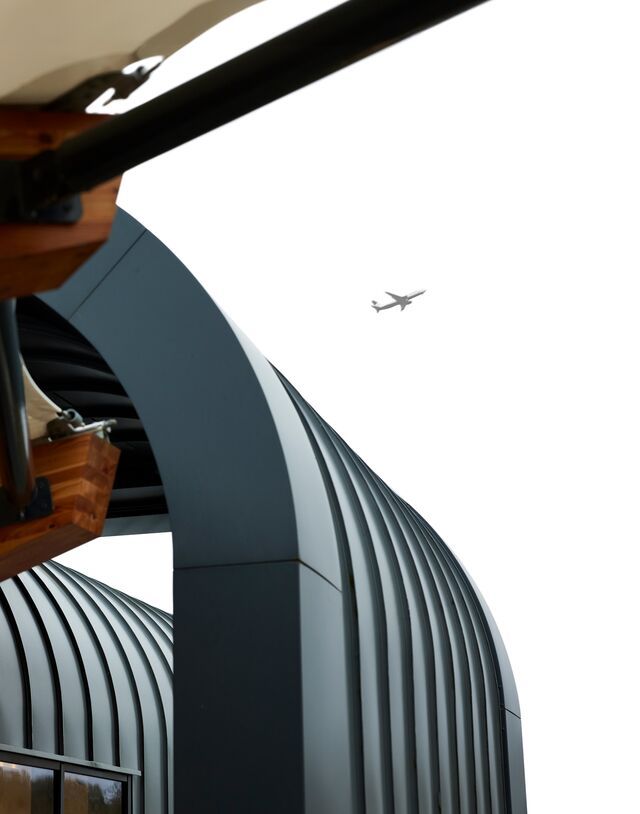 Exterior of CAVU with skyline