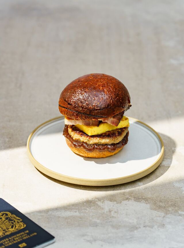 Adam Reid breakfast bun