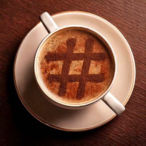Hashtag Coffee Mug