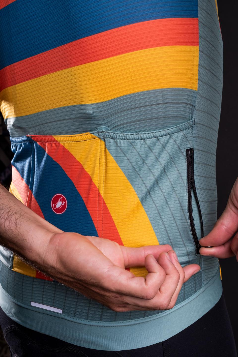 Poche de sécurité pour ranger les objets les plus importants lors de votre sortie Colnago