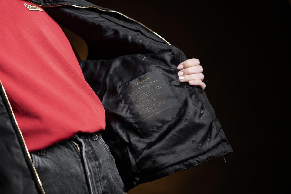 Forro de jacquard con el patrón de Colnago Colnago