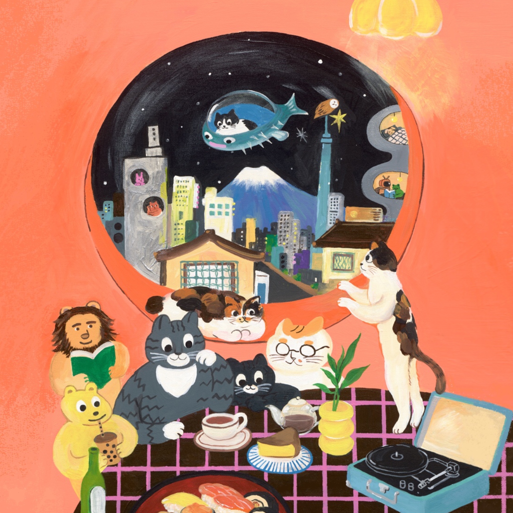 幸せをはこぶ猫と仲間たち 作家展｜松屋銀座 100周年記念｜Space of