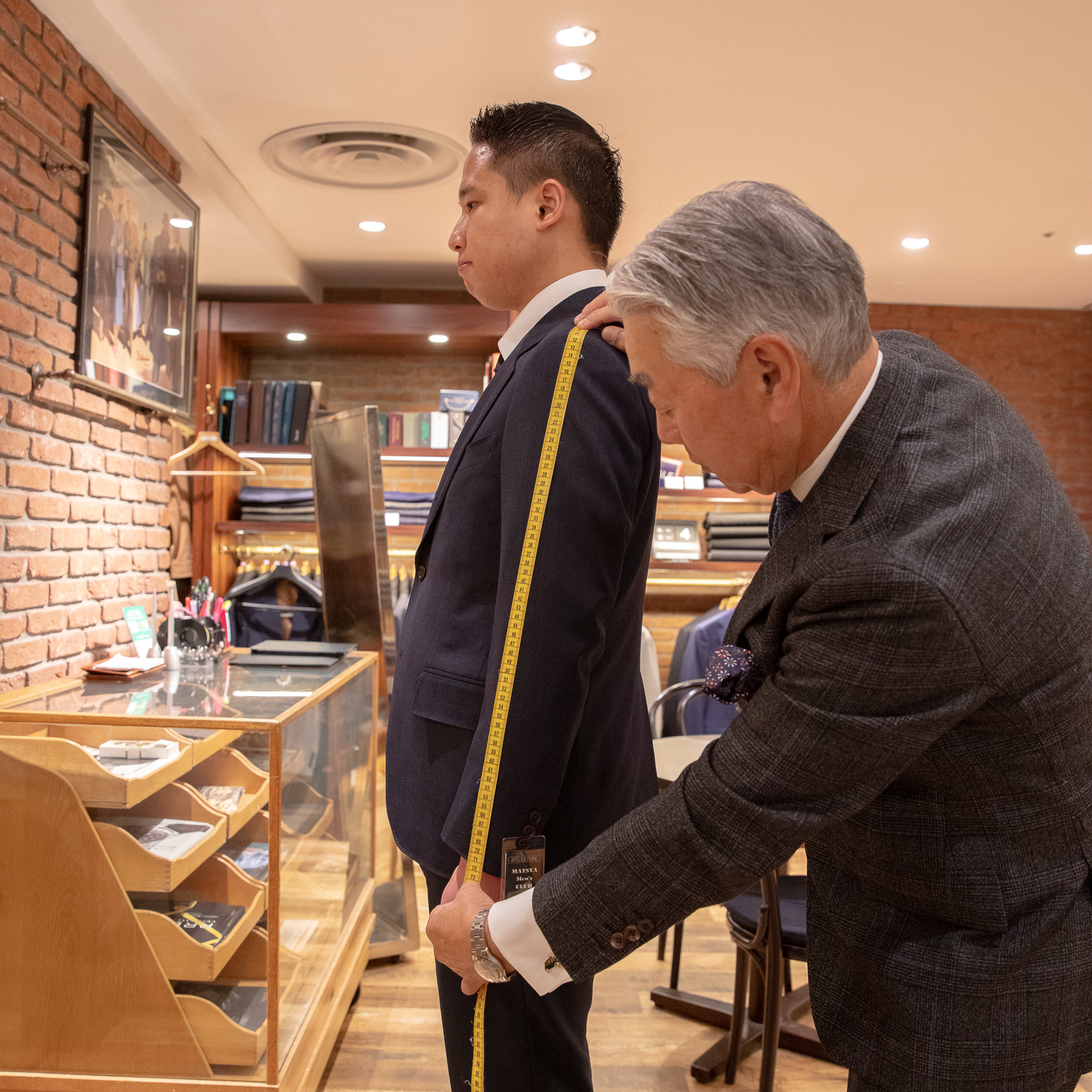 松屋銀座｜百貨店品質のパターンオーダースーツ体験 | Matsuya Ginza