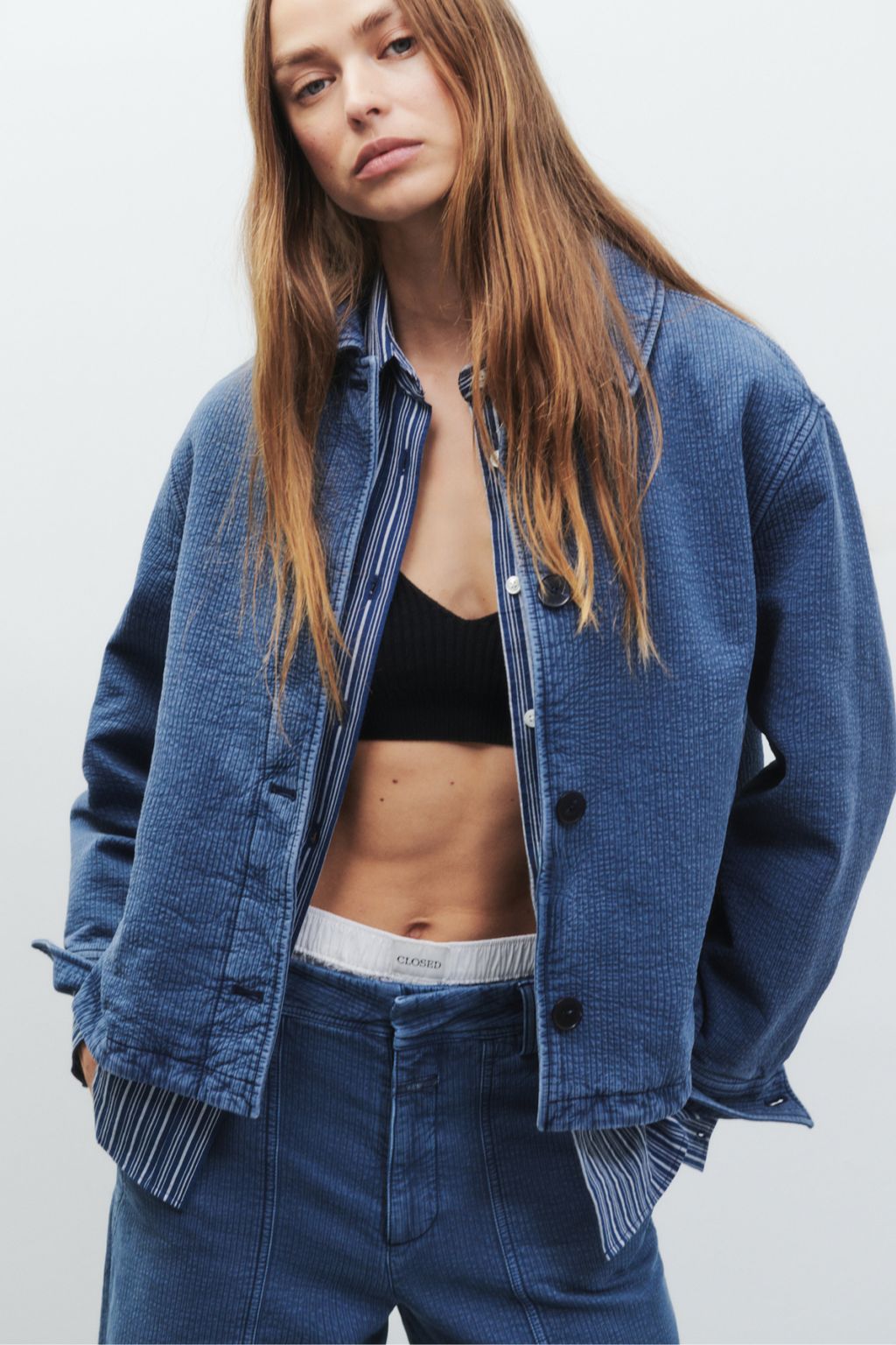 Closed sustainable denim