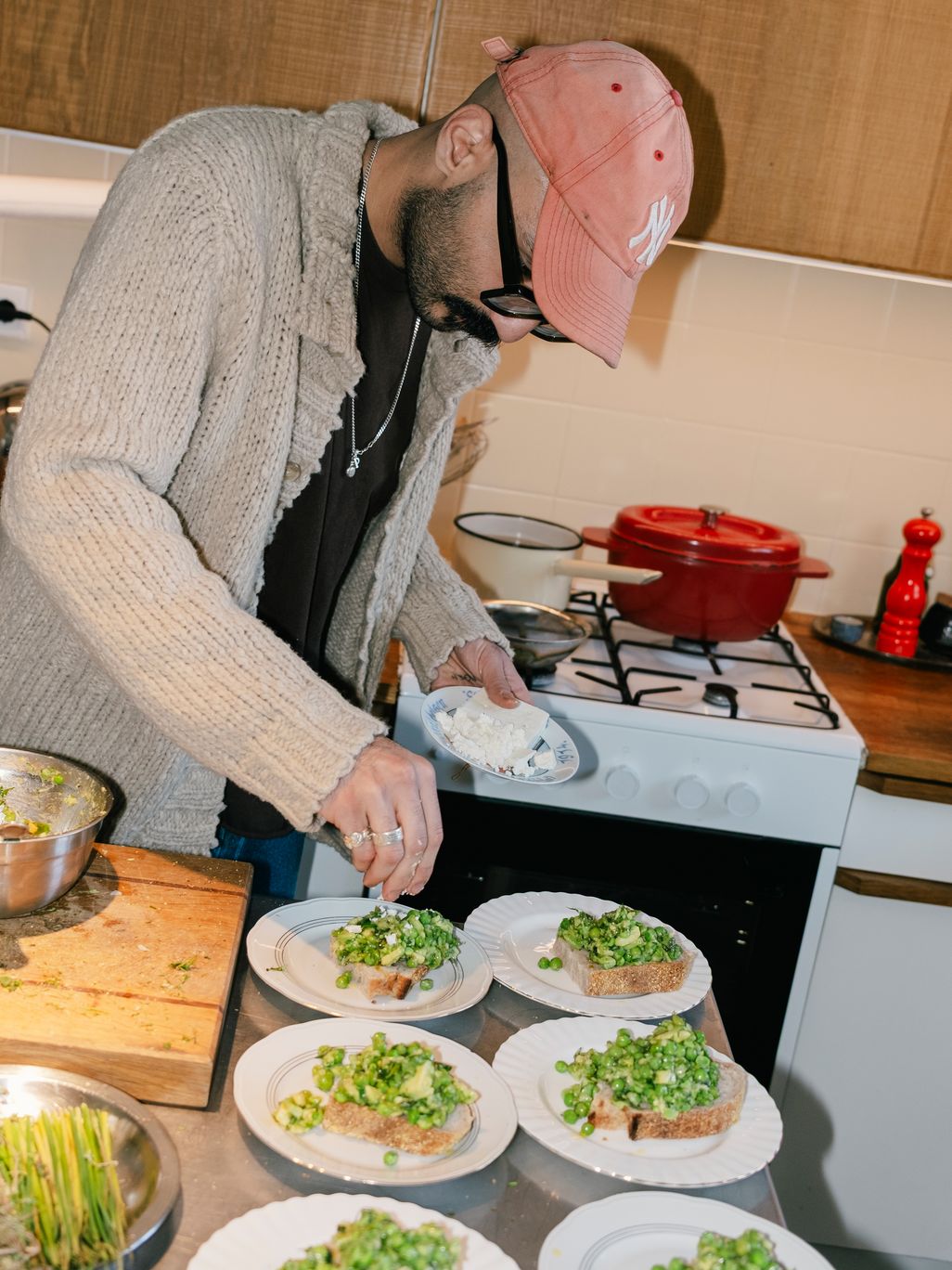 Closed Close up w/ Arash - Food preparations
