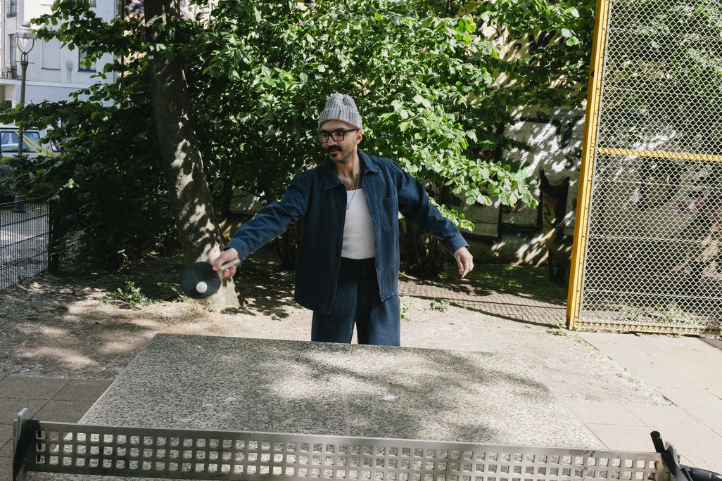 Close up w/ Arash - table tennis