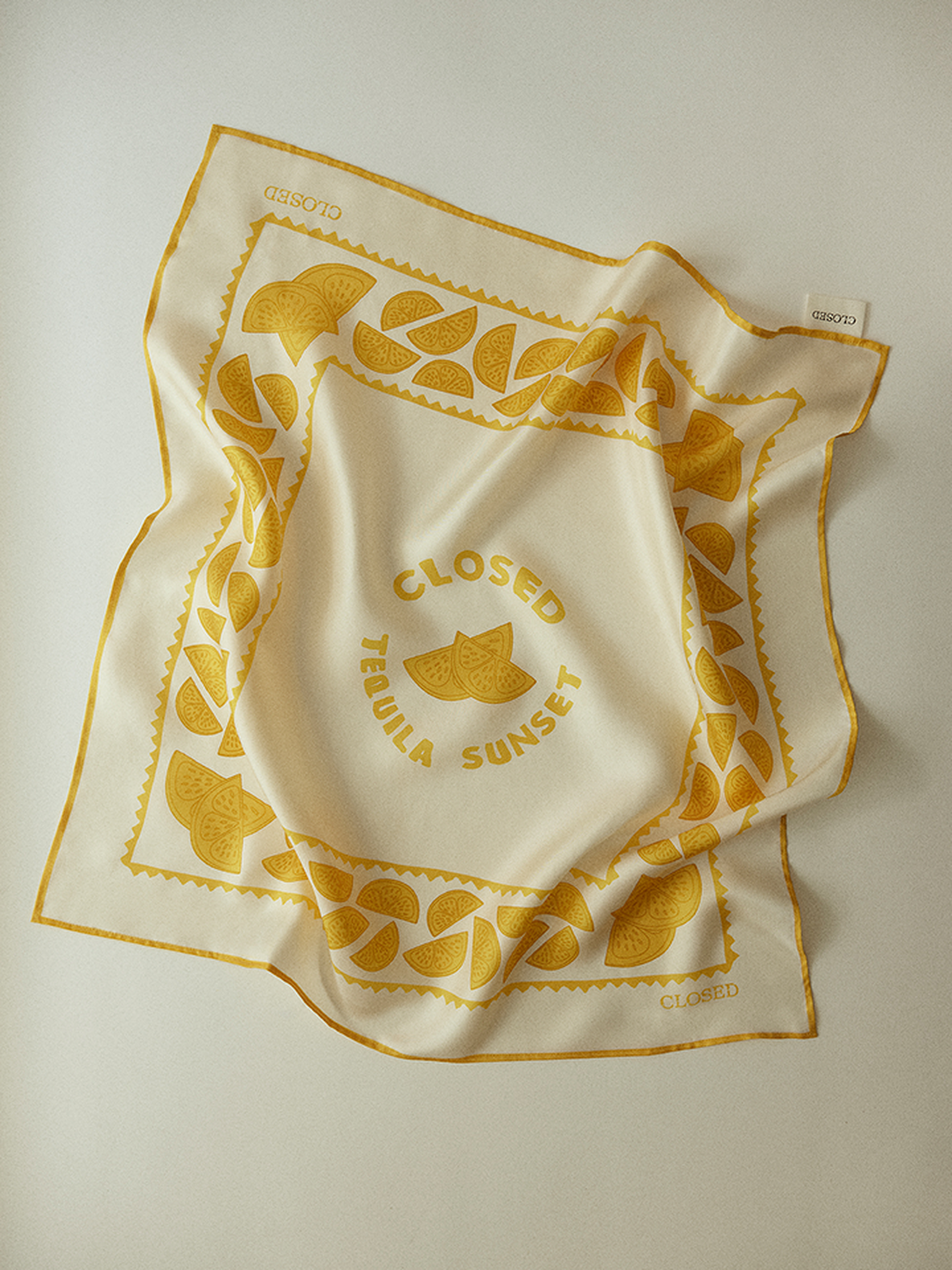 Closed Silk Scarf