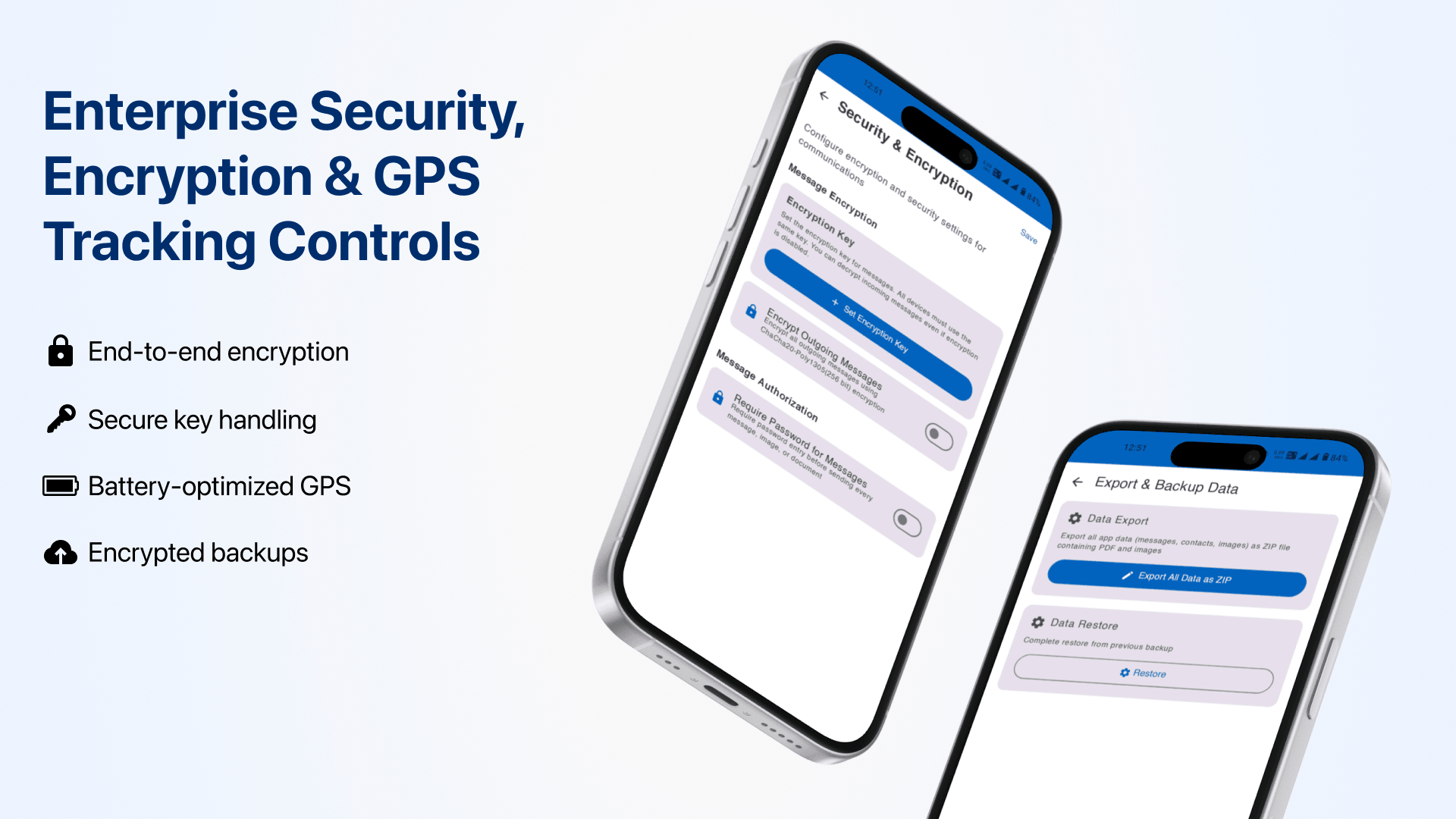 Tactical Communication Mobile Application