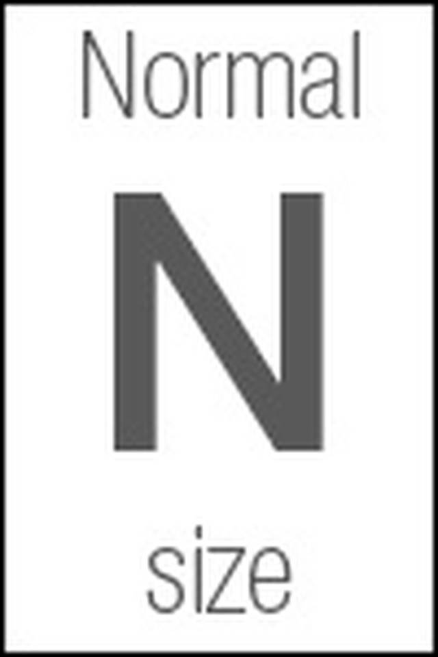 Normal sizes