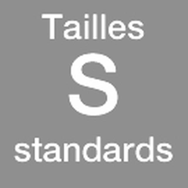 Tailles standards