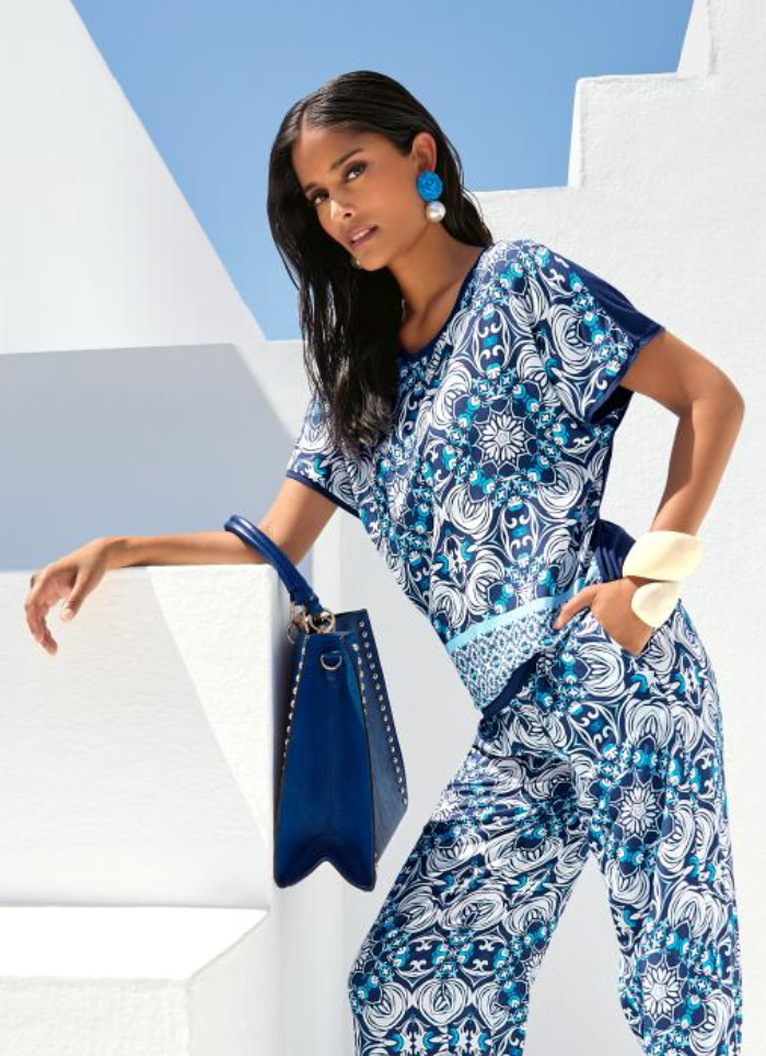 Madeleine Fashion Madeleine Kleding Shirt With PRIVACY Logo Print