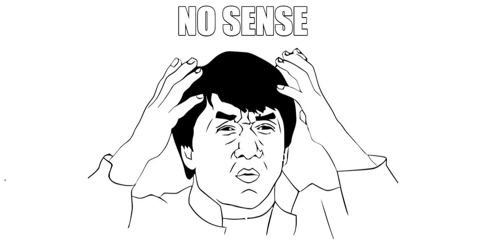 Jackie Chan - No Sense Meme