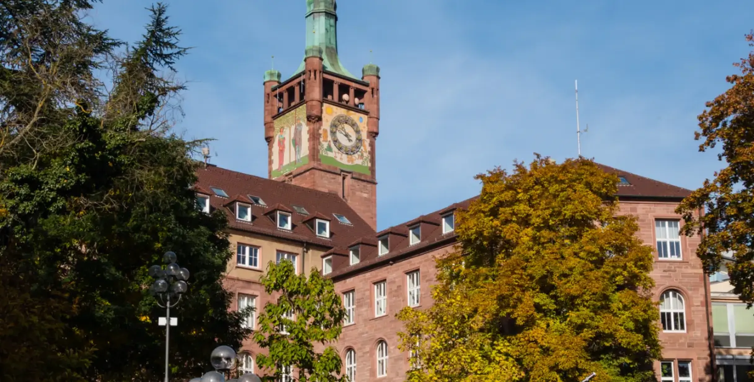 Blick auf die Stadt Pforzheim