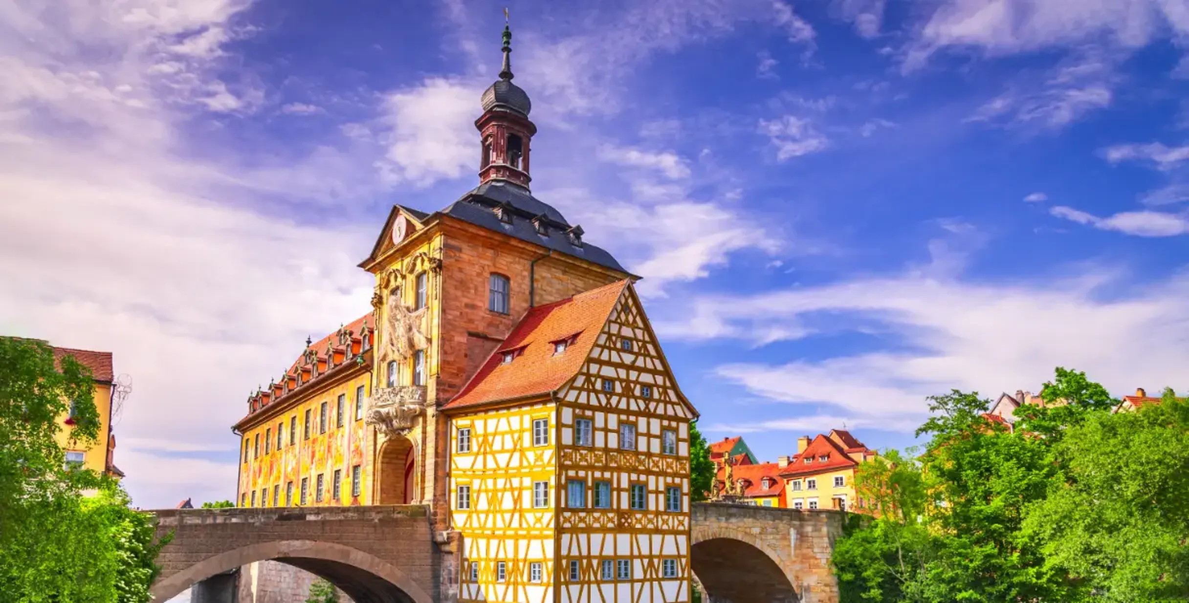 Blick auf die Stadt Bamberg