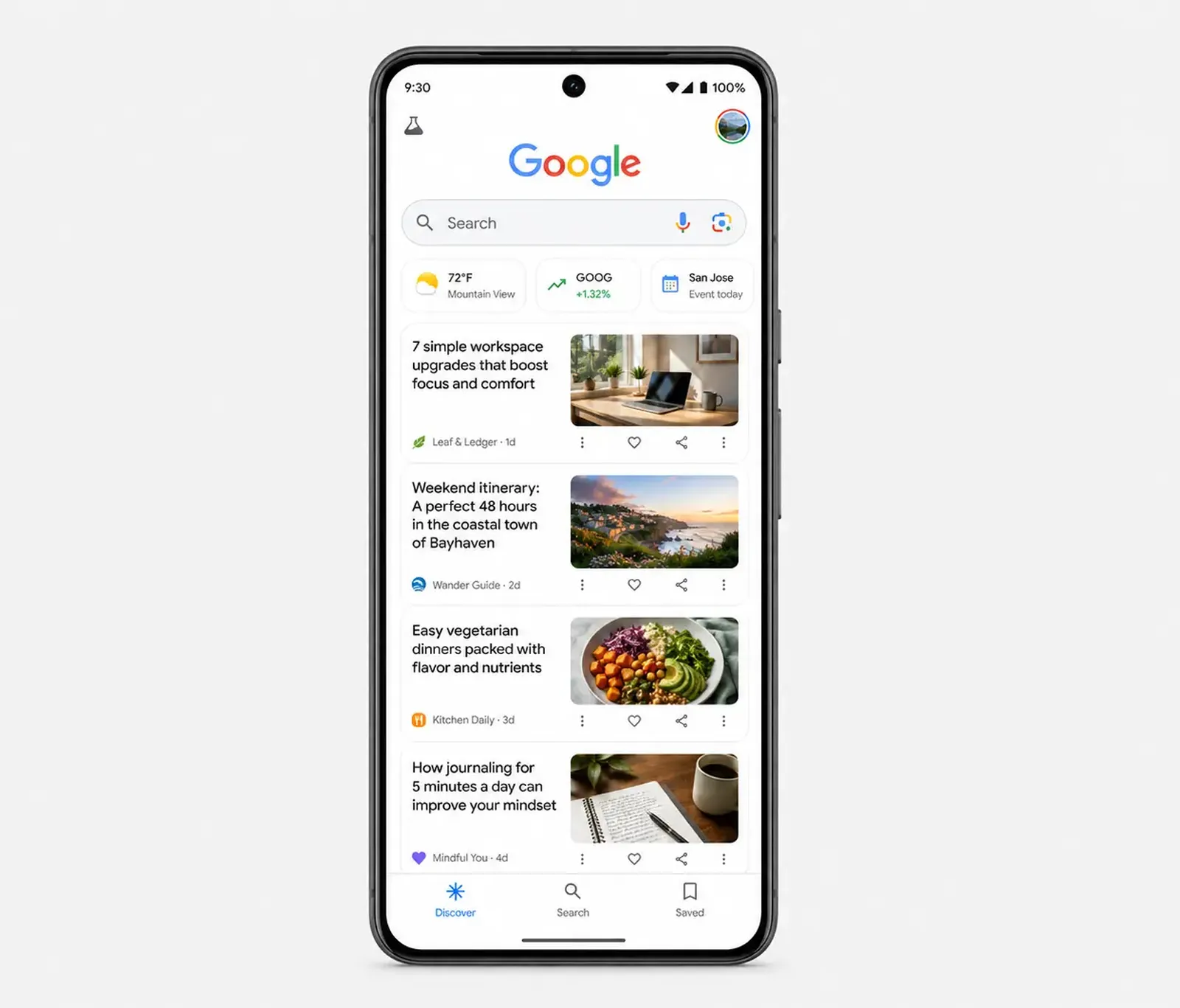 Beispiel Google Discover