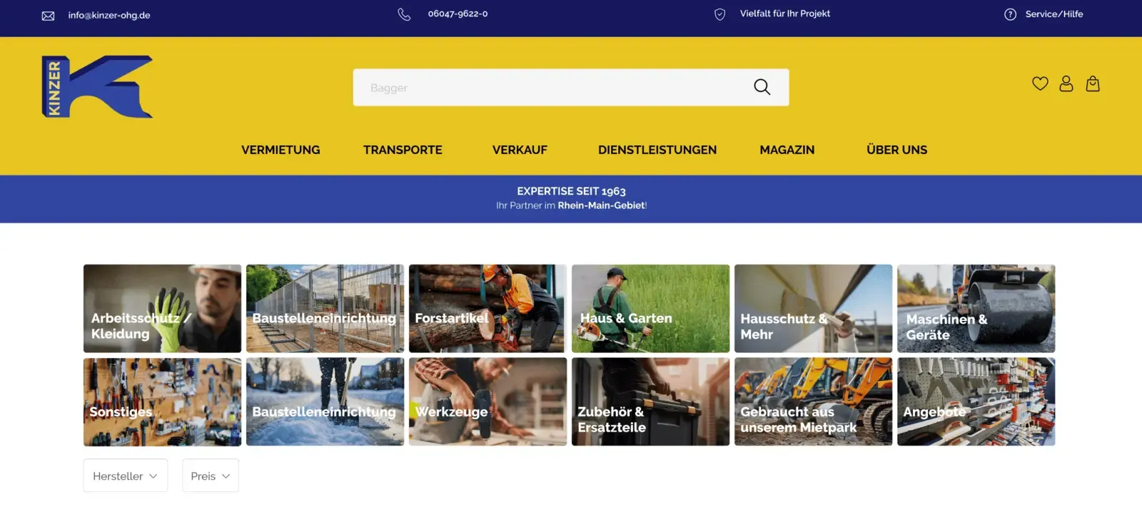 Kategorie Struktur | Kinzer