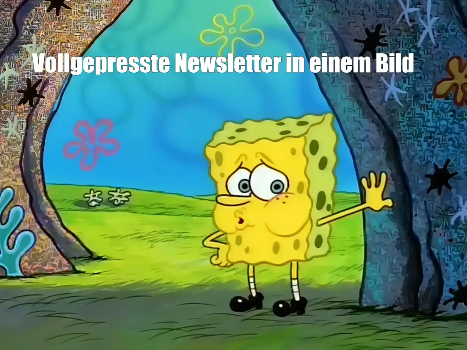 Spongebob aus der Puste