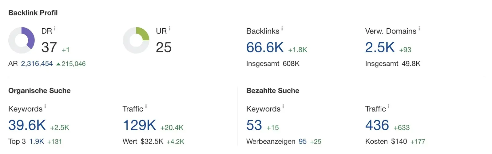 Domain Autorität