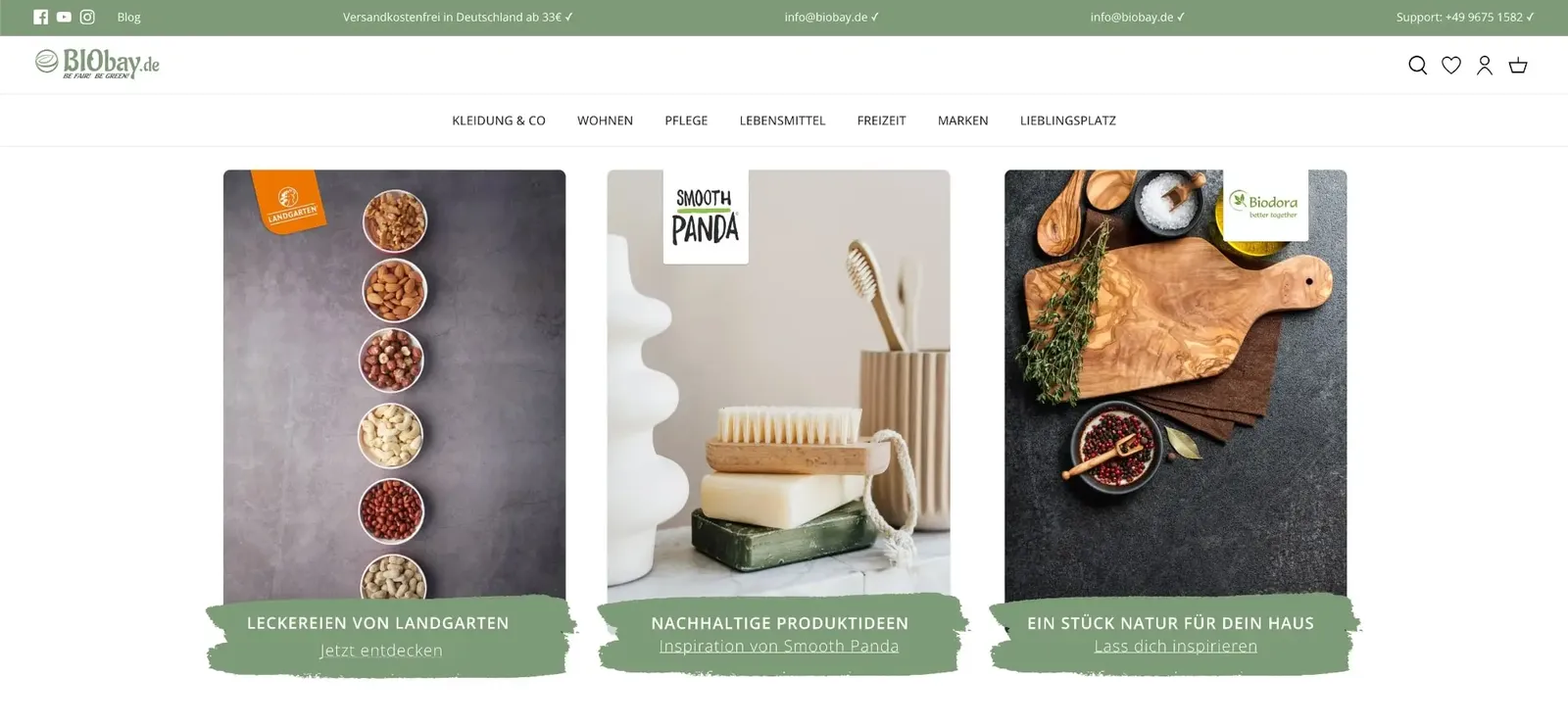 Landing Page - BIObay