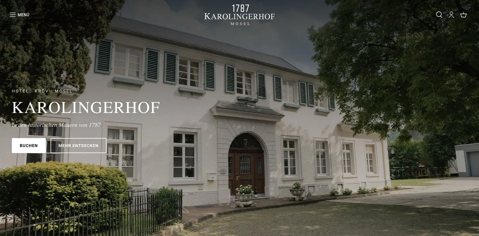 Startseite vom Karolingerhof