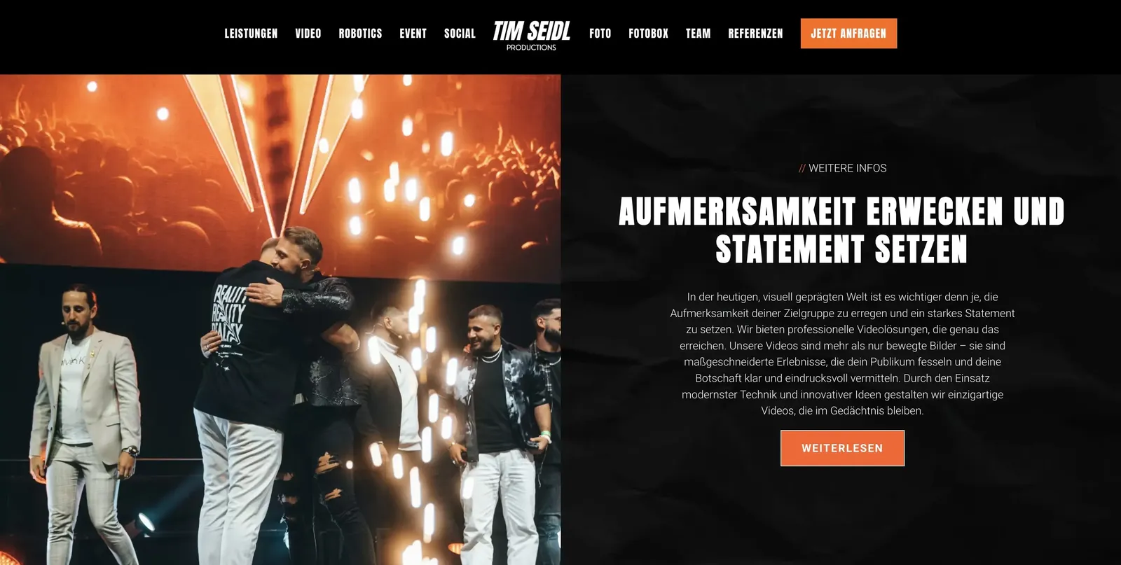 Auszug der regionalen Landingpage für Schwäbisch Hall