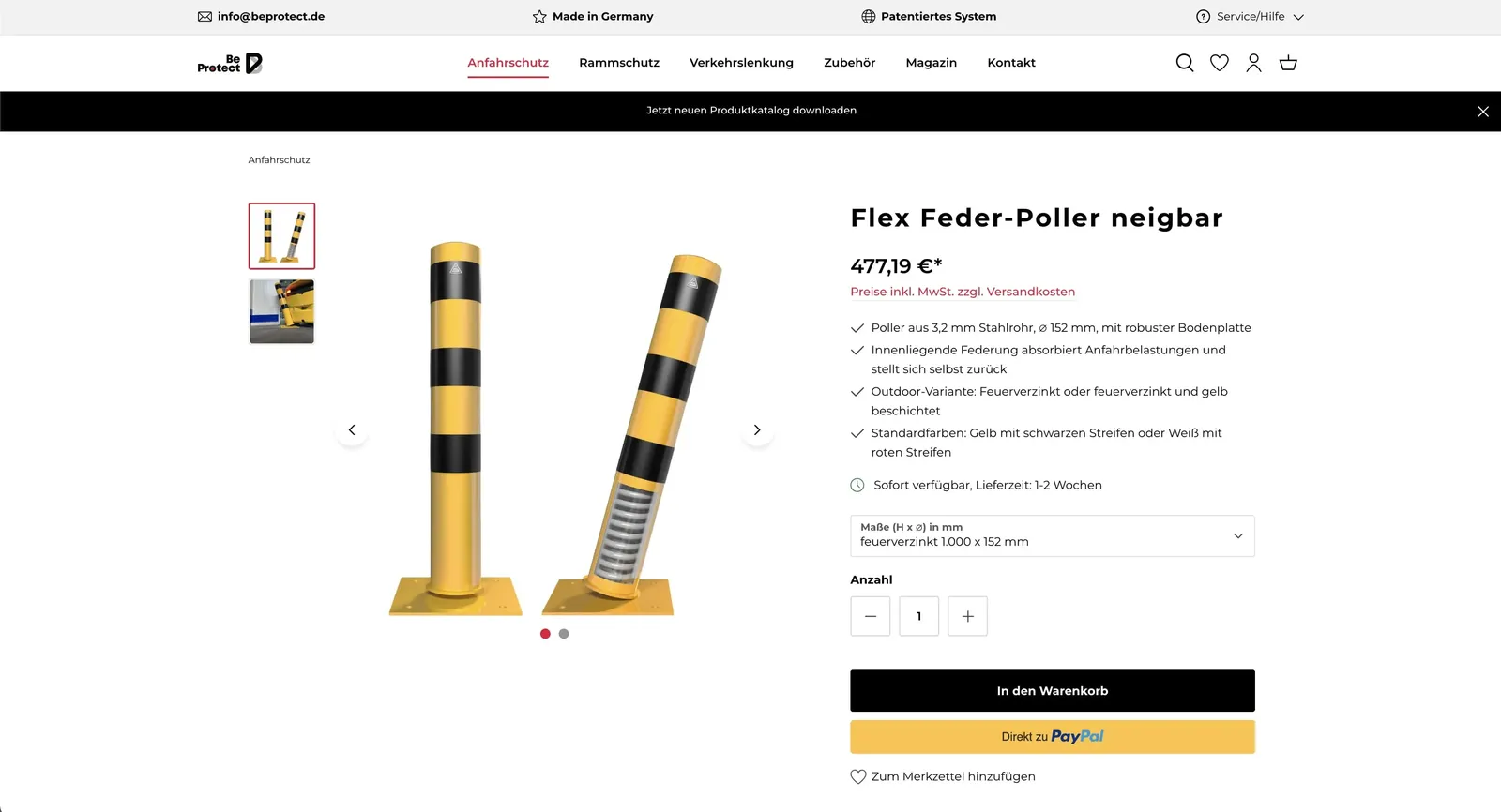 Produkt Detailseite