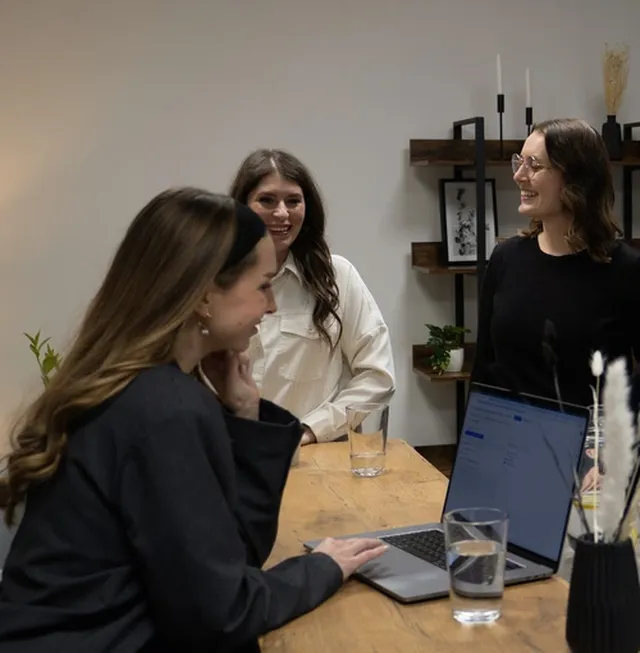 Janika Schneider, Lisa Bolz und Annika Brandner