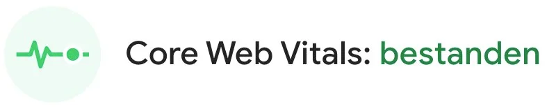 Core Web Vitals-Bewertung