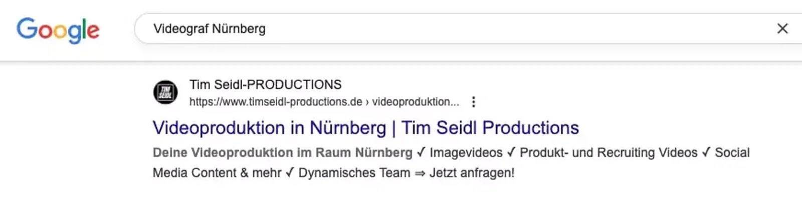 Videograf in Nürnberg