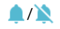 Icon feed notification in VOGSY
