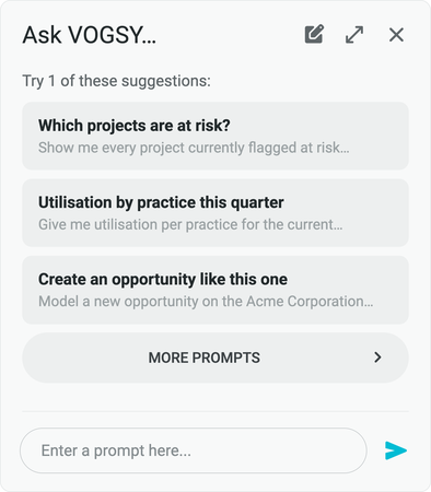 Ask VOGSY panel